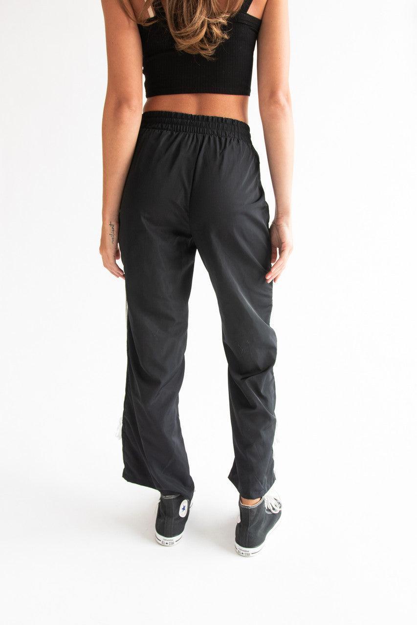 Side Stripe Bow Detail Track Pants Product Image