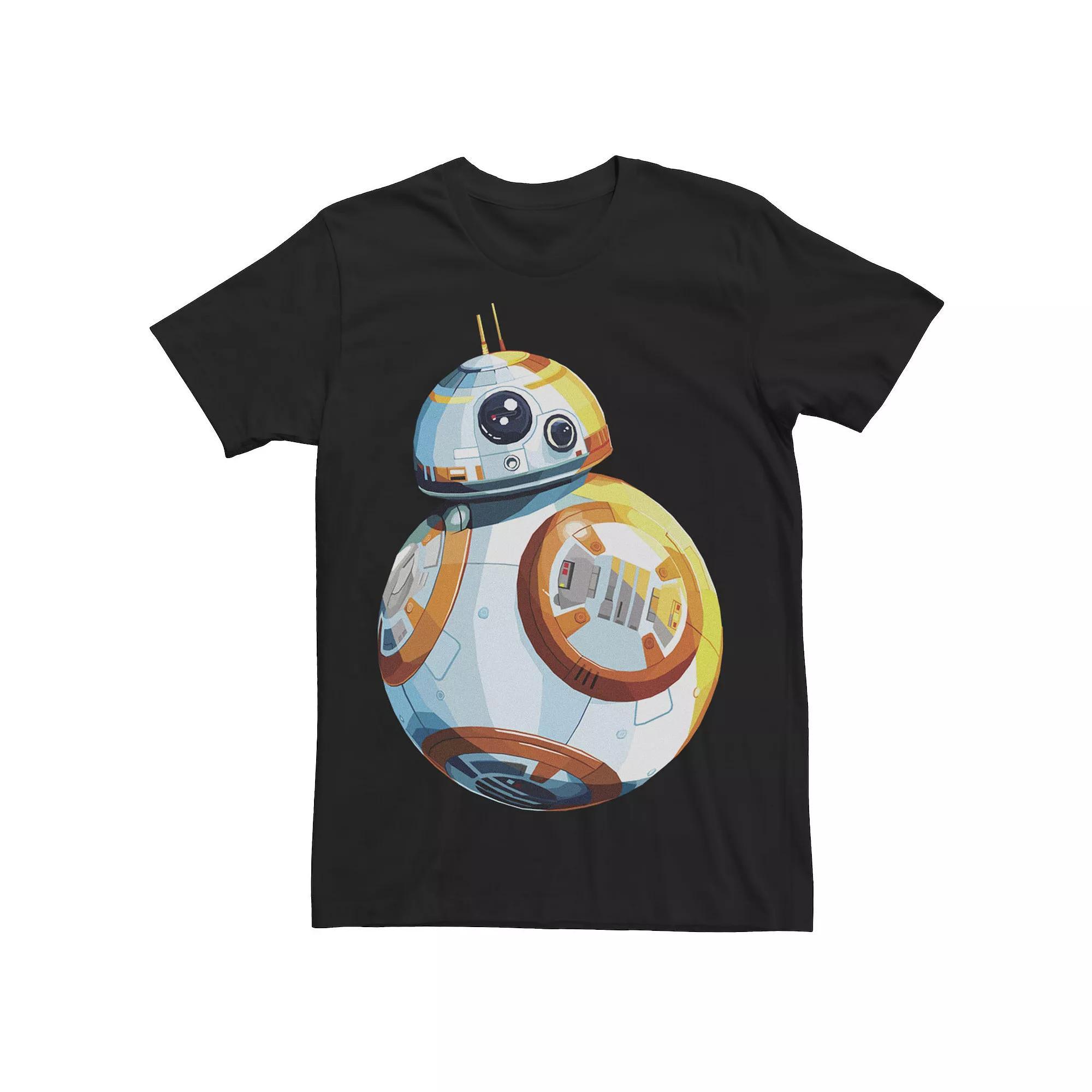 Men's Star Wars BB-8 Vibrant Portrait Tee, Size: XXL, Black Product Image