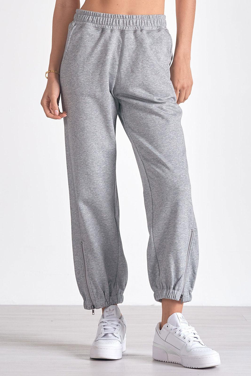 Elastic Pant W/ Zipper Bottoms Product Image