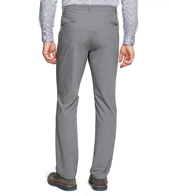 Johnston & Murphy XC4 Heathered Performance Stretch Flat Front Pants Product Image