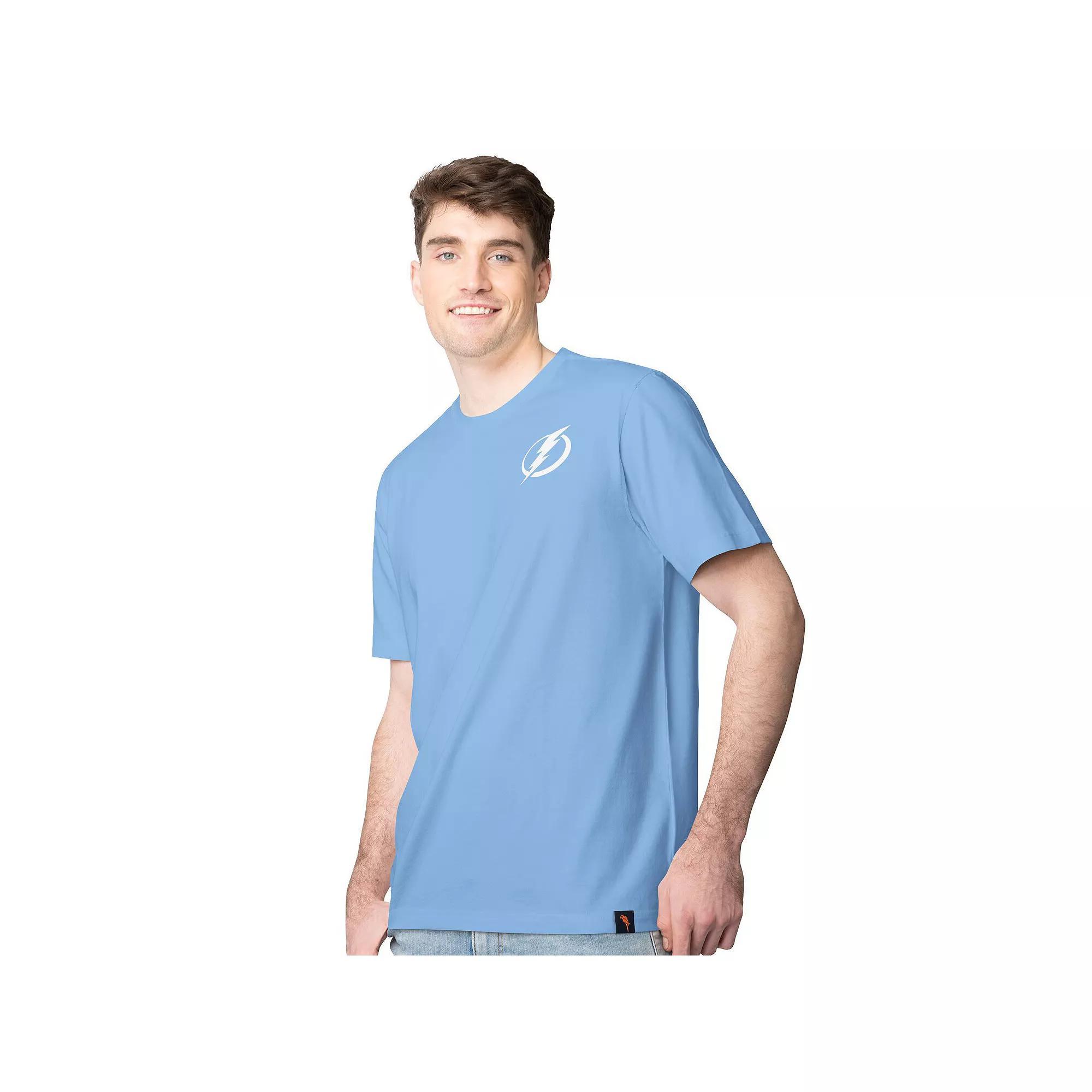 Men's Margaritaville Blue Tampa Bay Lightning Time Flies T-Shirt,  Product Image