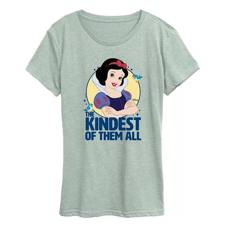 Disney Princess Snow White Women's The Kindest Of Them All Graphic Tee,  Product Image