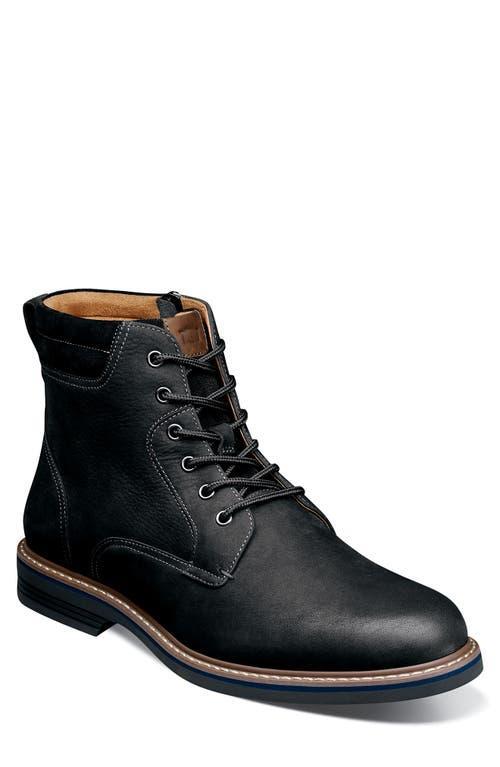 Florsheim Norwalk Plain Toe Lace-Up Boot Milled Nubuck) Men's Shoes Product Image