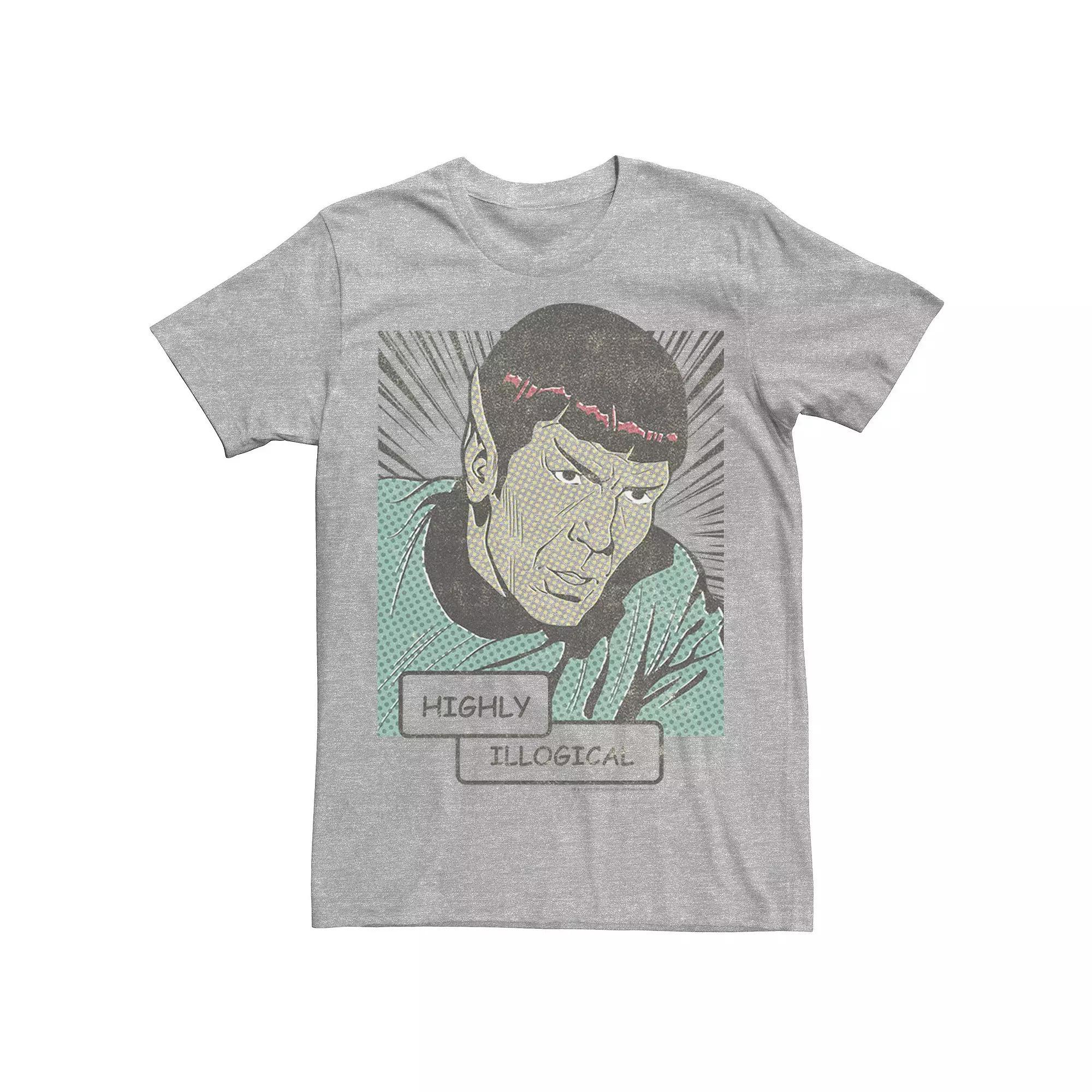 Men's Star Trek Original Series Spock Retro Comic Tee,  Product Image