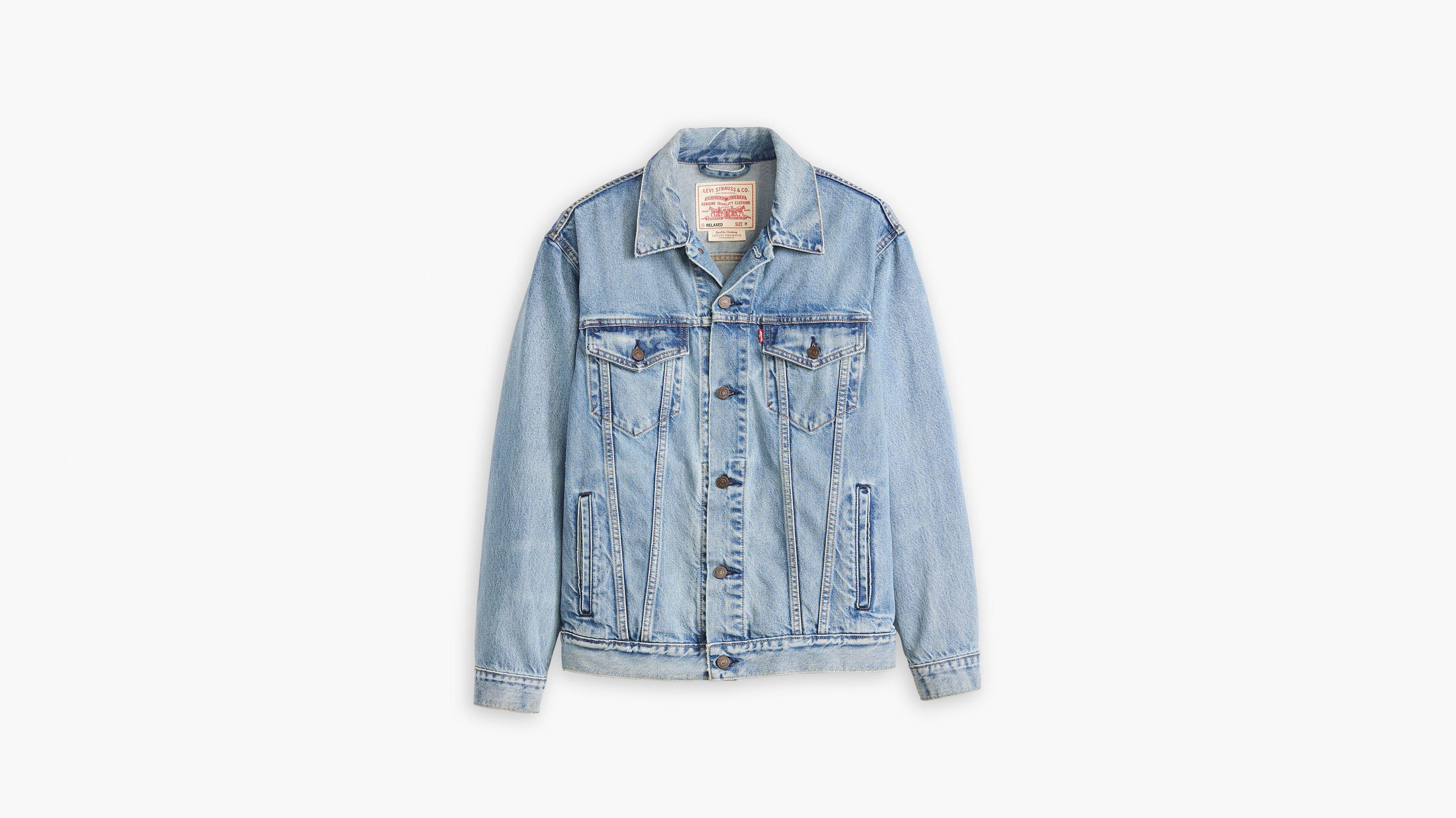 Relaxed Fit Trucker Jacket Product Image