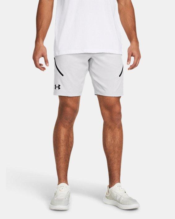 Under Armour Mens Unstoppable Cargo Shorts - Halo Gray/Black Product Image