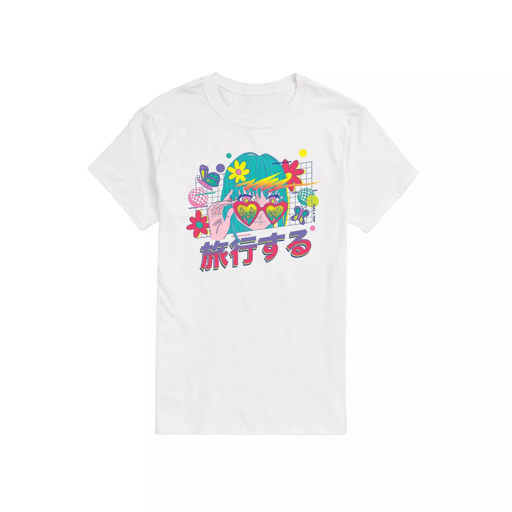 Men's Anime Take A Trip Tee,  Product Image