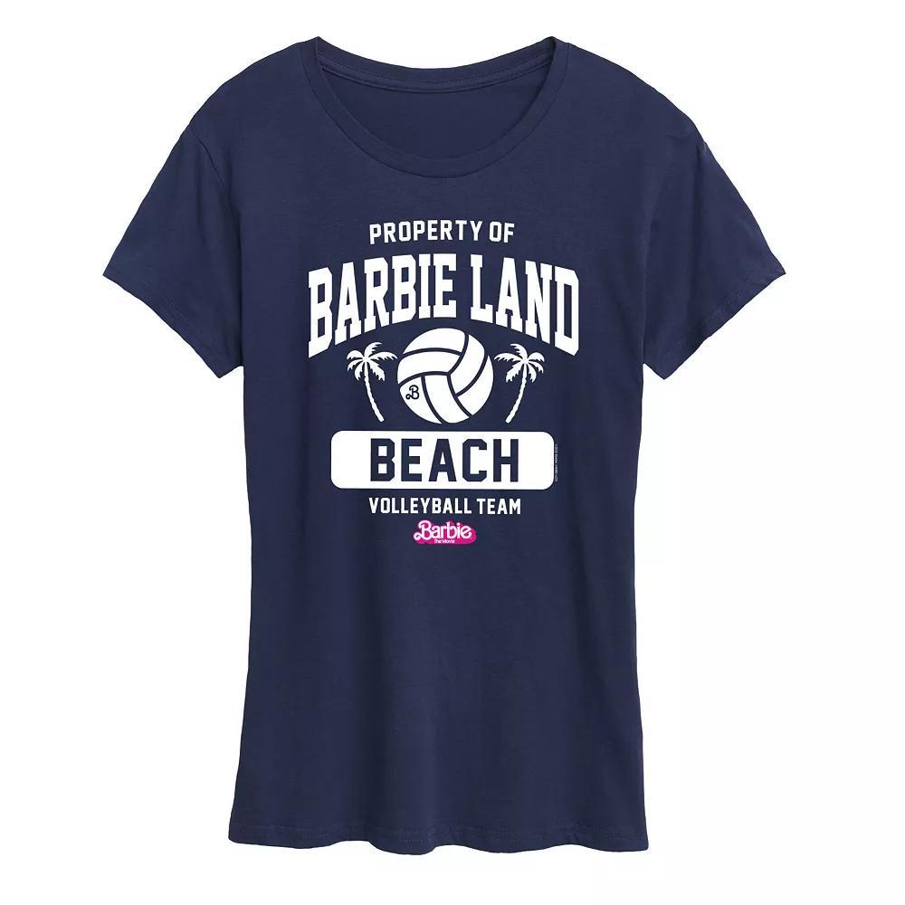 Juniors' Barbie™ The Movie Property Of Barbie Land Beach Volleyball Team Graphic Tee, Girl's,  Product Image
