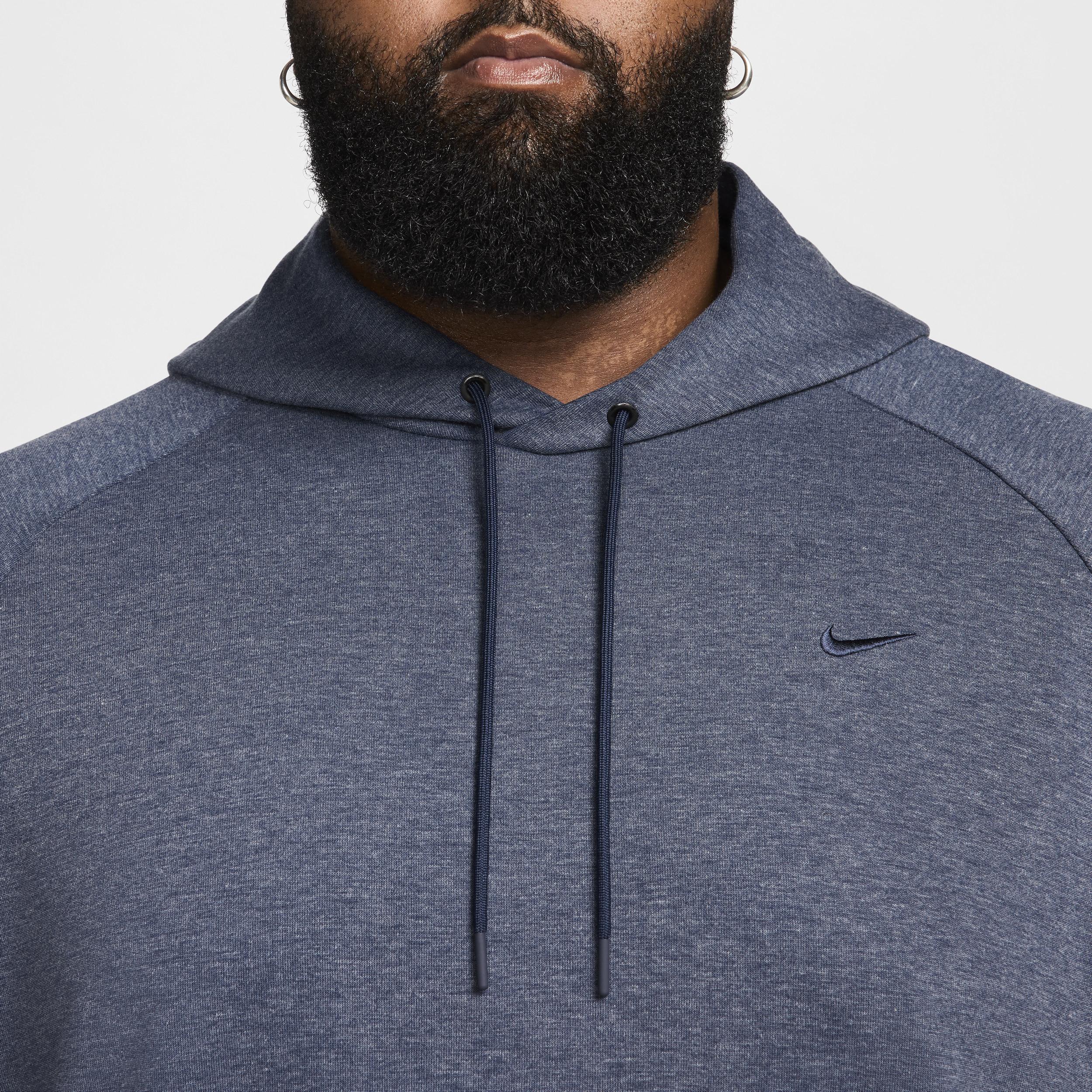 Nike Mens Primary Fleece Dri-FIT UV Pullover Performance Hoodie | FZ0969-473 Product Image