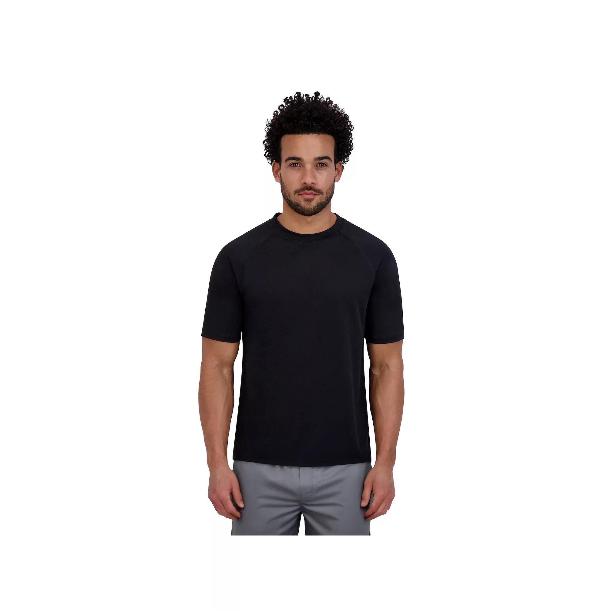 Men's ZeroXposur UPF 50+ Island Swim Tee, Size: XXL, Black Product Image