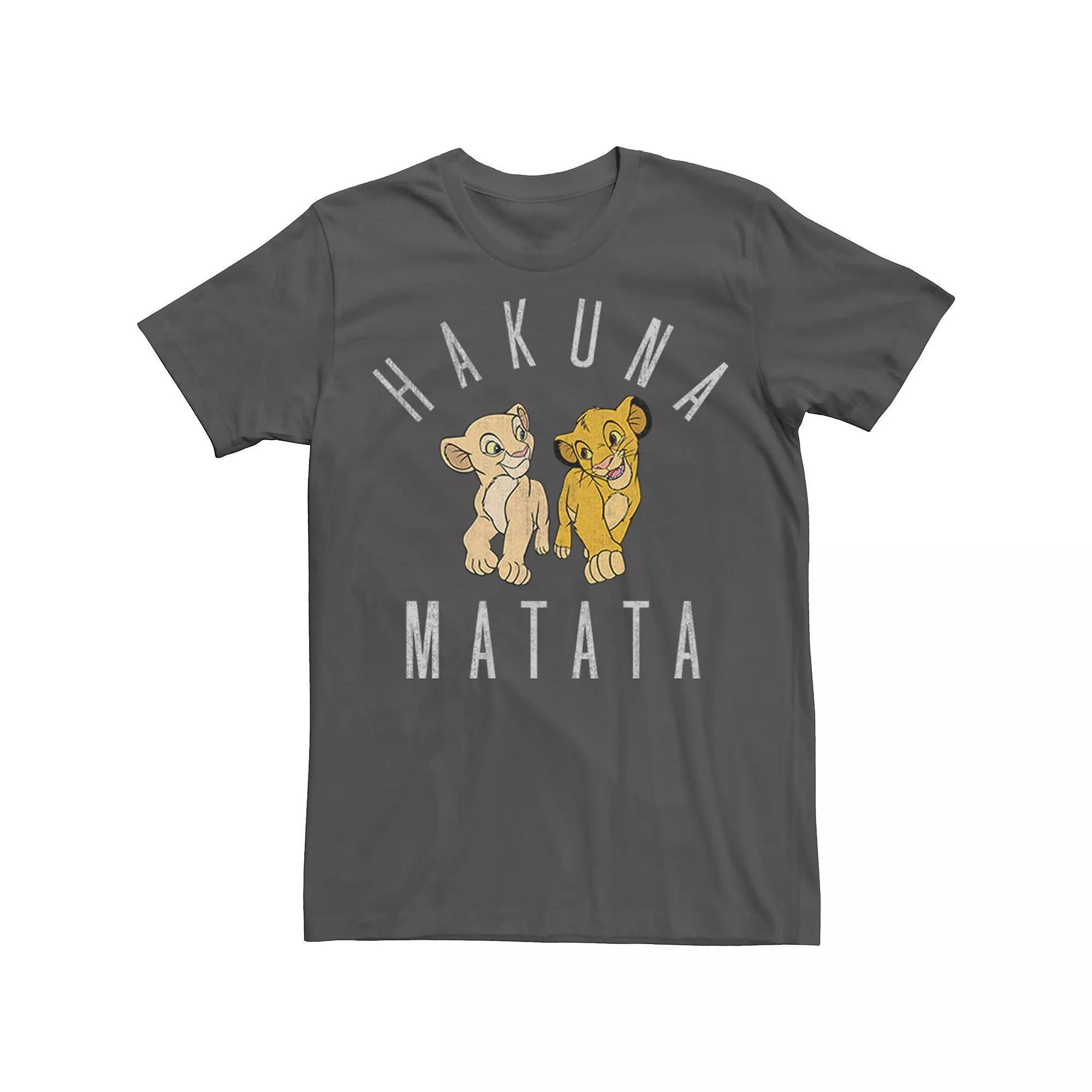 Disney's The Lion King Simba Nala Hakuna Matata Men's Tee,  Product Image