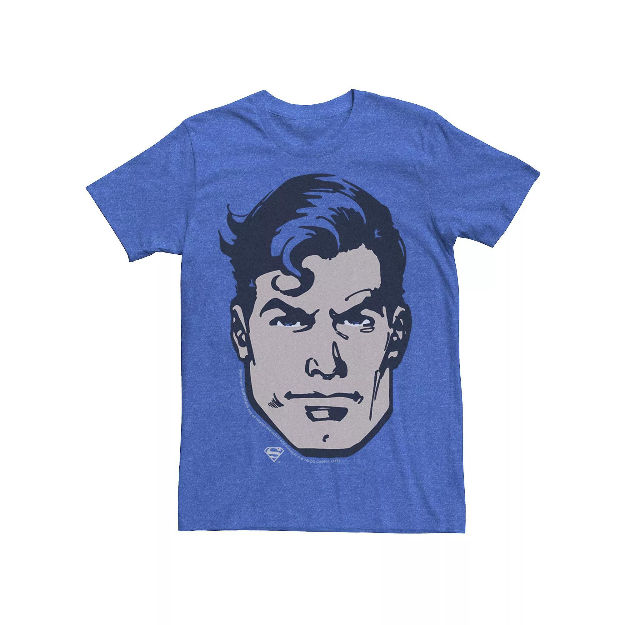 Men's DC Comics Superman Large Chest Portrait Graphic Tee,  Product Image
