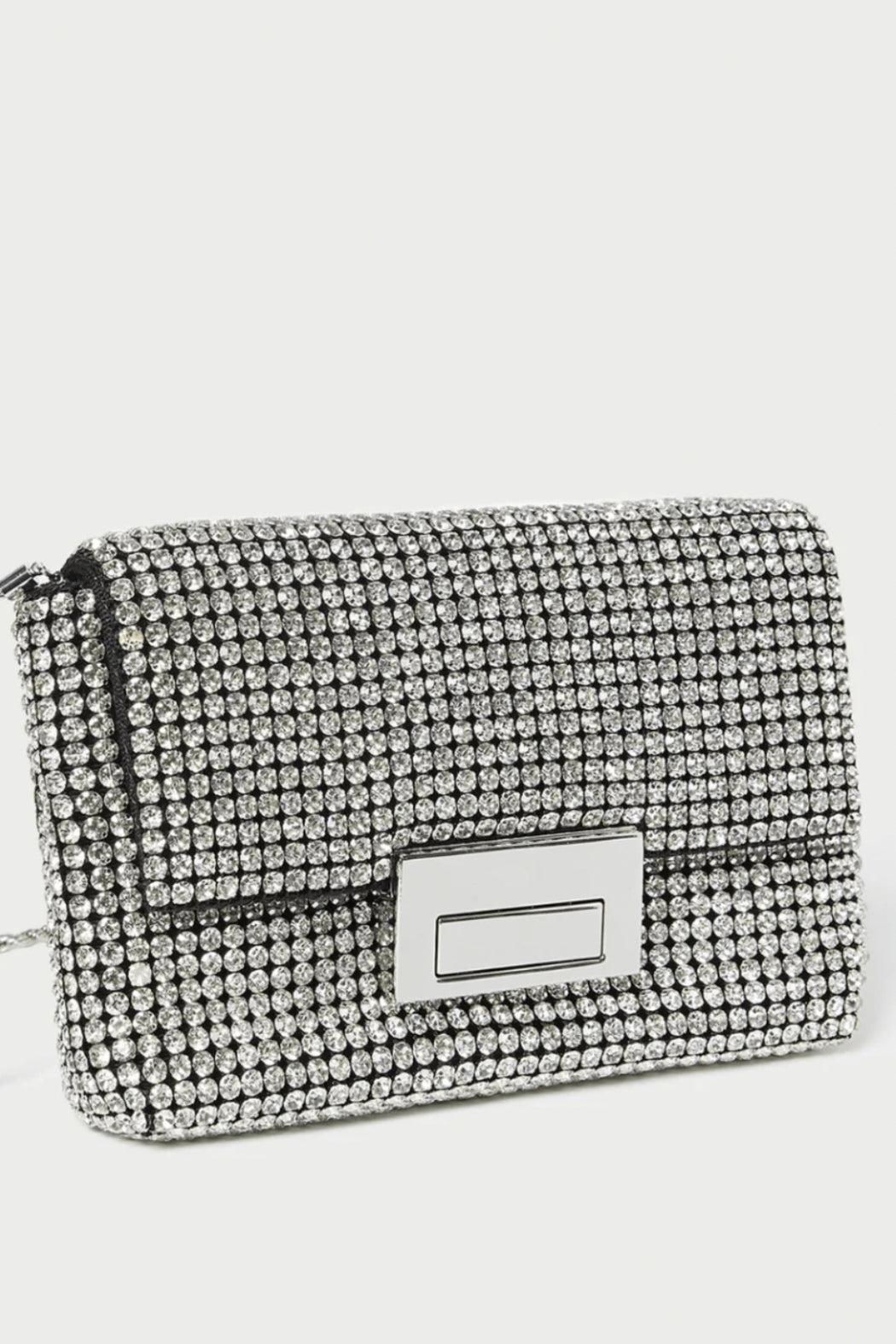 Diamanté Flap Pouch Product Image