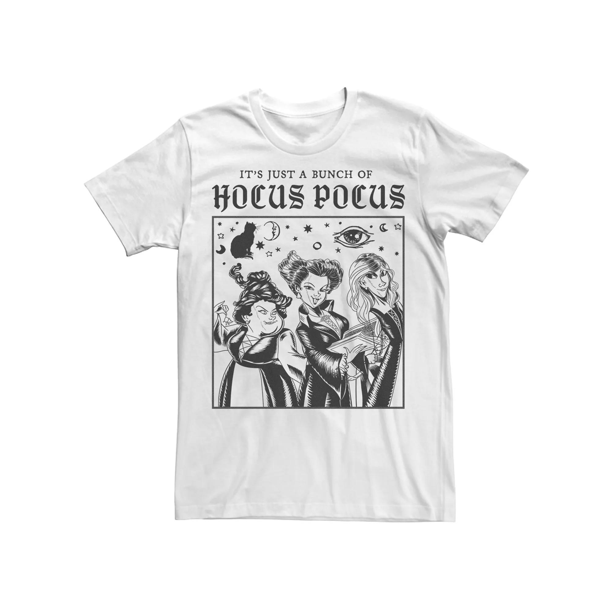 Disney's Hocus Pocus Men's Sanderson Sisters It's Just a Bunch Box Tee,  Product Image