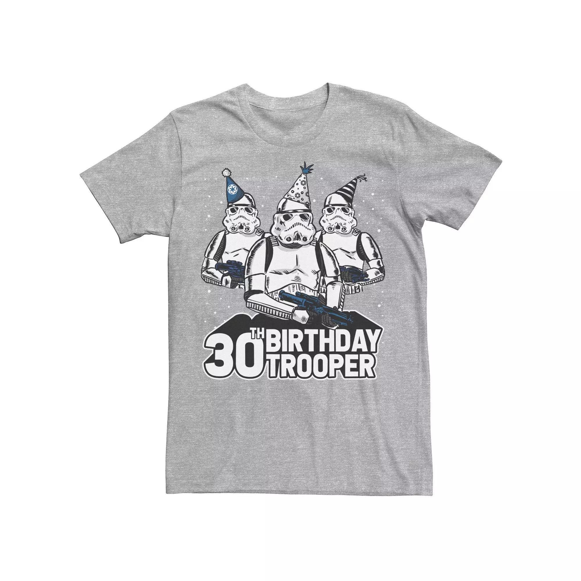 Men's Star Wars "Birthday Trooper" 30th Birthday Graphic Tee,  Product Image