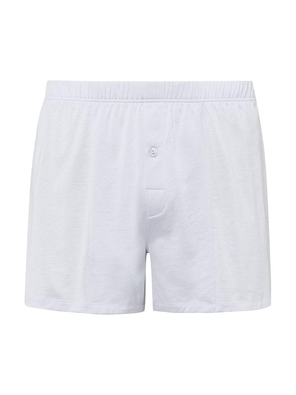 Mens Sporty Mercerized Cotton Boxers Product Image