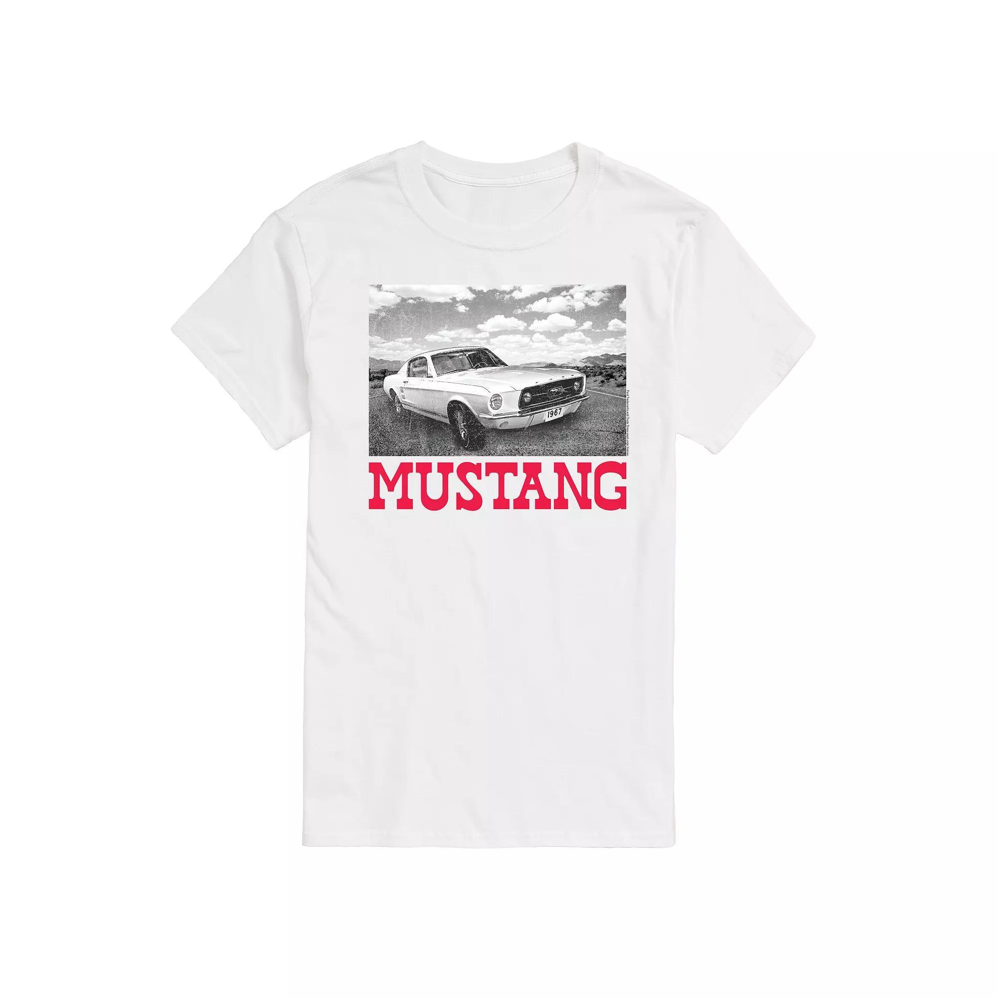 Big & Tall Ford Mustang 1967 Vintage Graphic Tee, Men's,  Product Image
