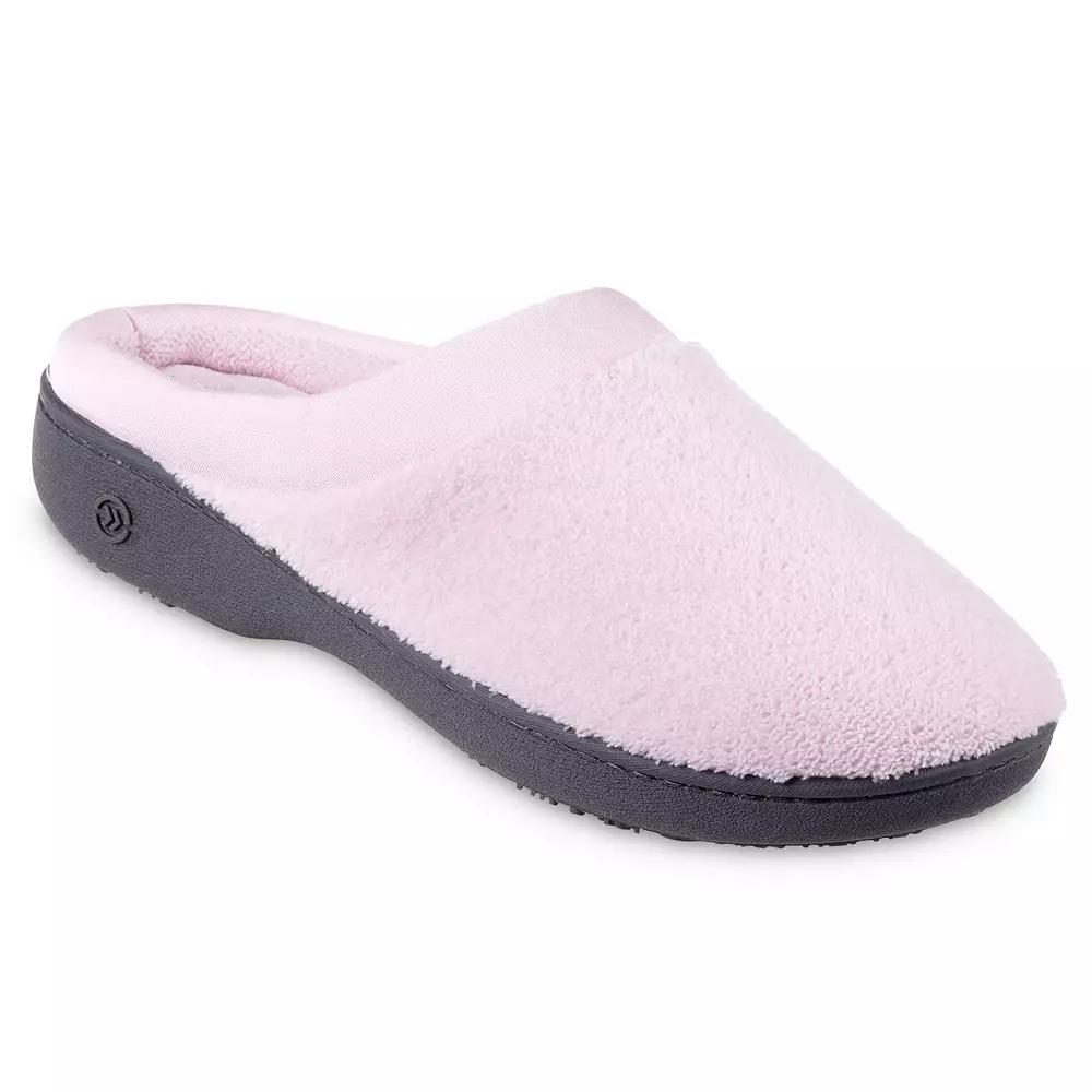 isotoner Microterry Hoodback Women's Clog Slippers,  Product Image
