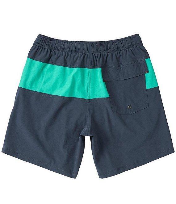SAXX Oh Buoy 2N1 Color Block 7#double; Inseam Volley Swim Trunks Product Image