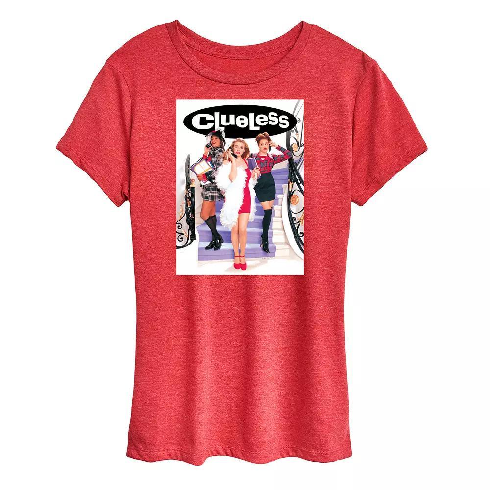 Women's Clueless Poster Graphic Tee, Girl's,  Product Image