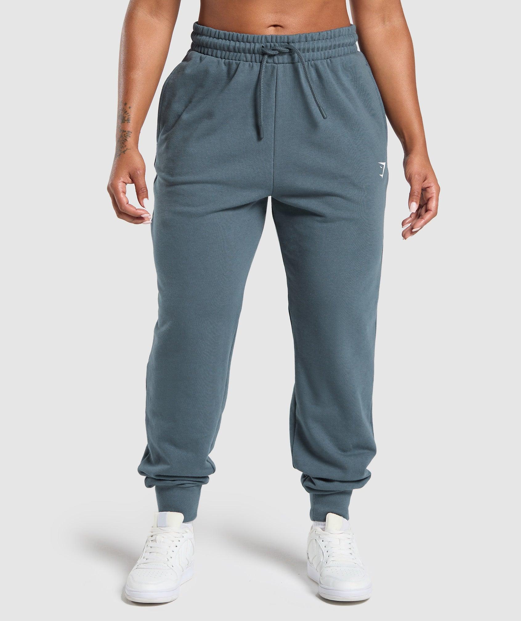 Gymshark Power Joggers - Titanium Blue Female Product Image