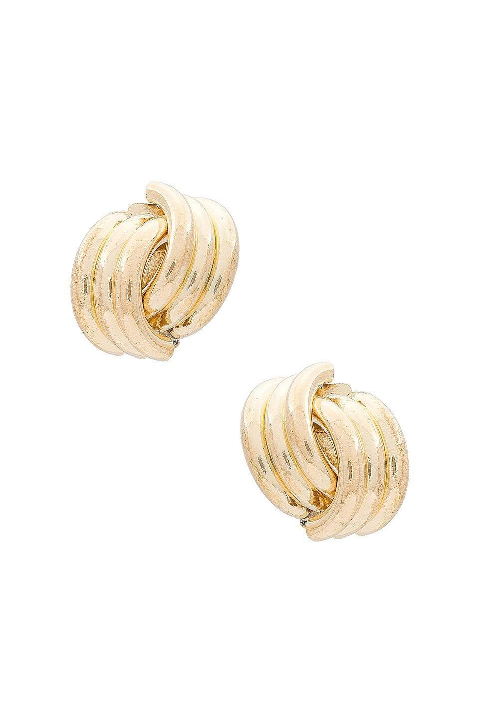 X Revolve Knot Earrings SHASHI Product Image