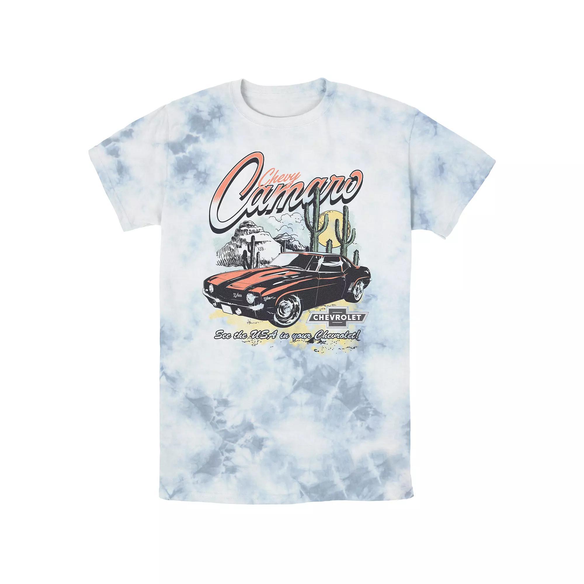 Men's Chevrolet Camaro See The USA Bombard Wash Graphic Tee,  Product Image
