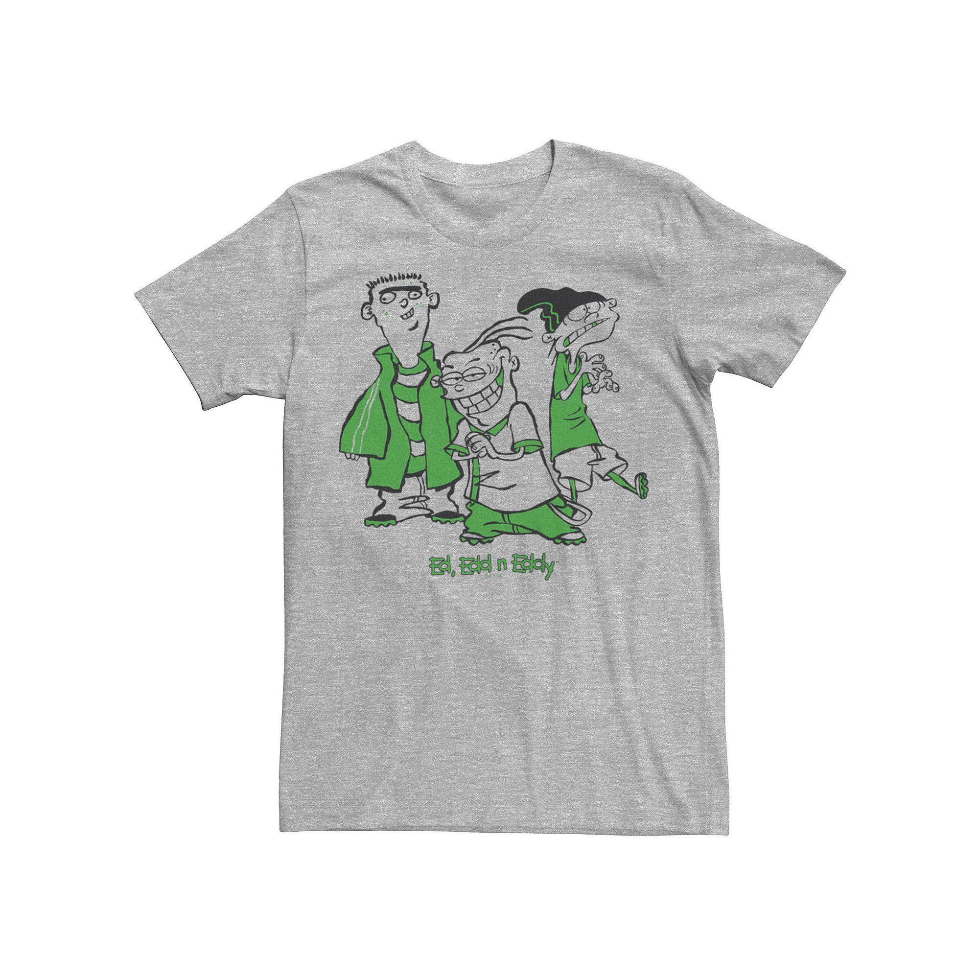 Men's Ed Edd n Eddy Green Trio Pose Graphic Tee,  Product Image