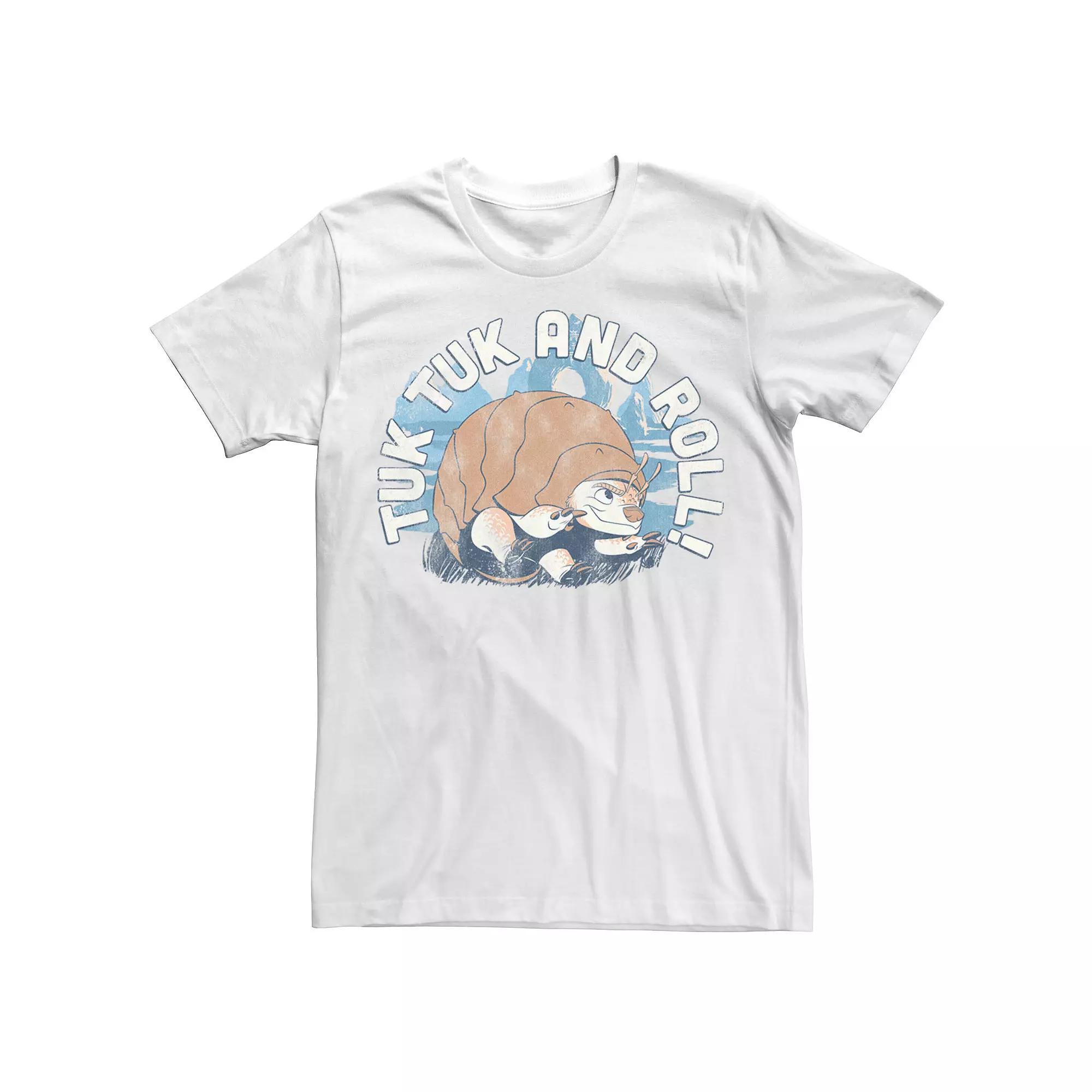 Disney's Raya And The Last Dragon Men's Tuk Tuk And Roll Tee,  Product Image