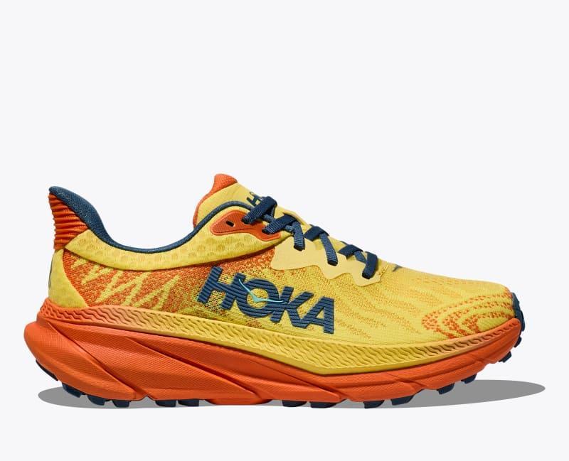 HOKA Mens Challenger 7 Shoes in Mountain Fog/Druzy, Size 14 Product Image