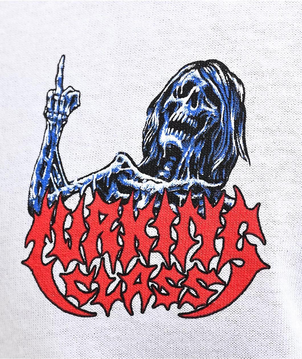 Lurking Class by Sketchy Tank x Matt Stikker Madness White T-Shirt Product Image