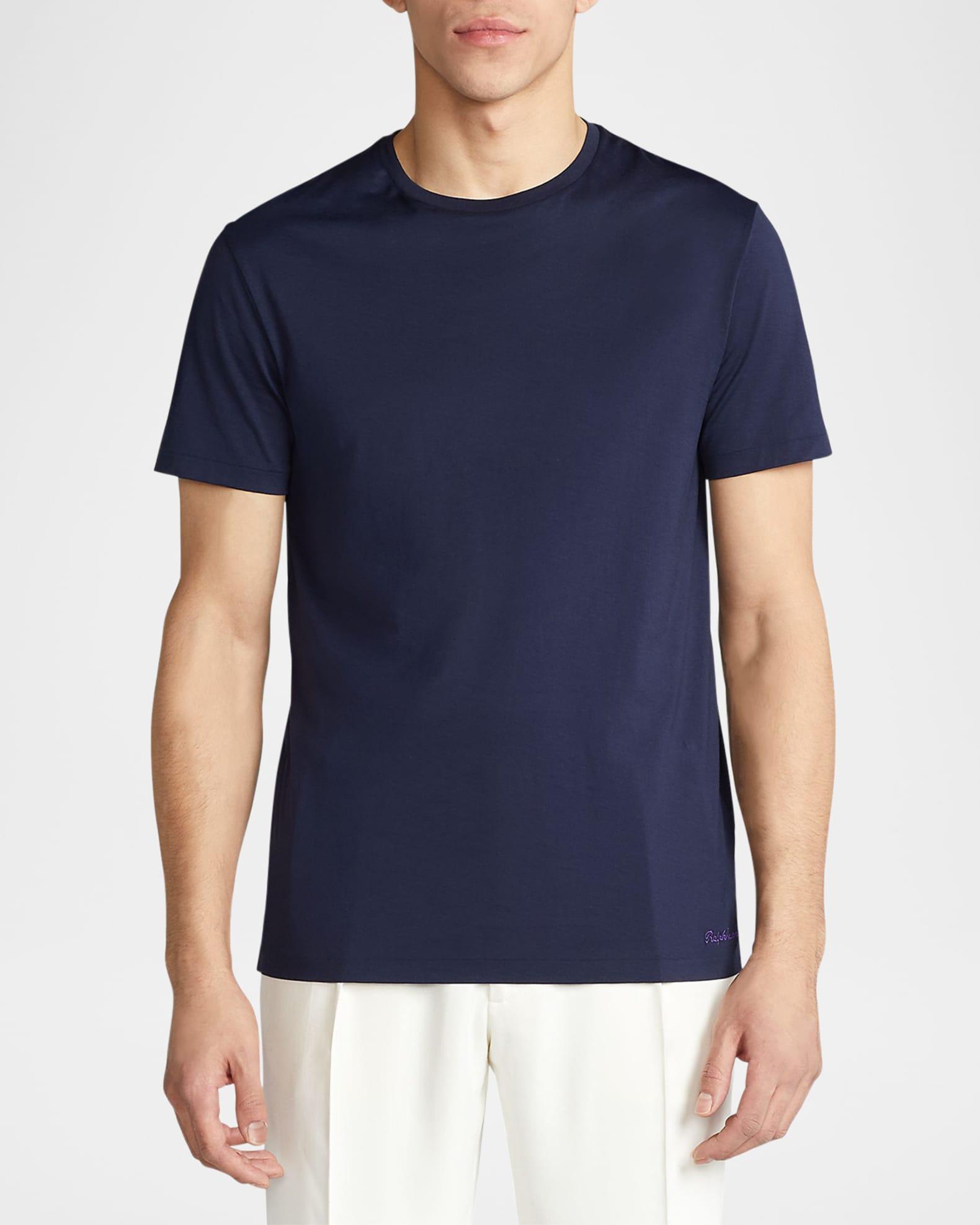 Mens Short-Sleeve Crewneck T-Shirt Product Image