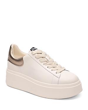 Ash Womens Moby Lace Up Low Top Platform Sneakers Product Image