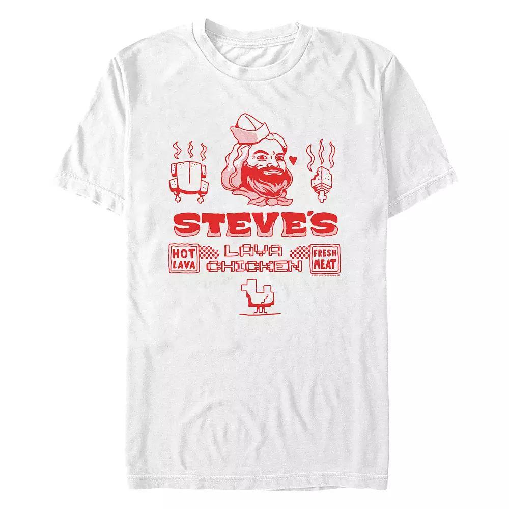 Men's Minecraft Movie Steve's Lava Chicken Graphic Tee,  Product Image