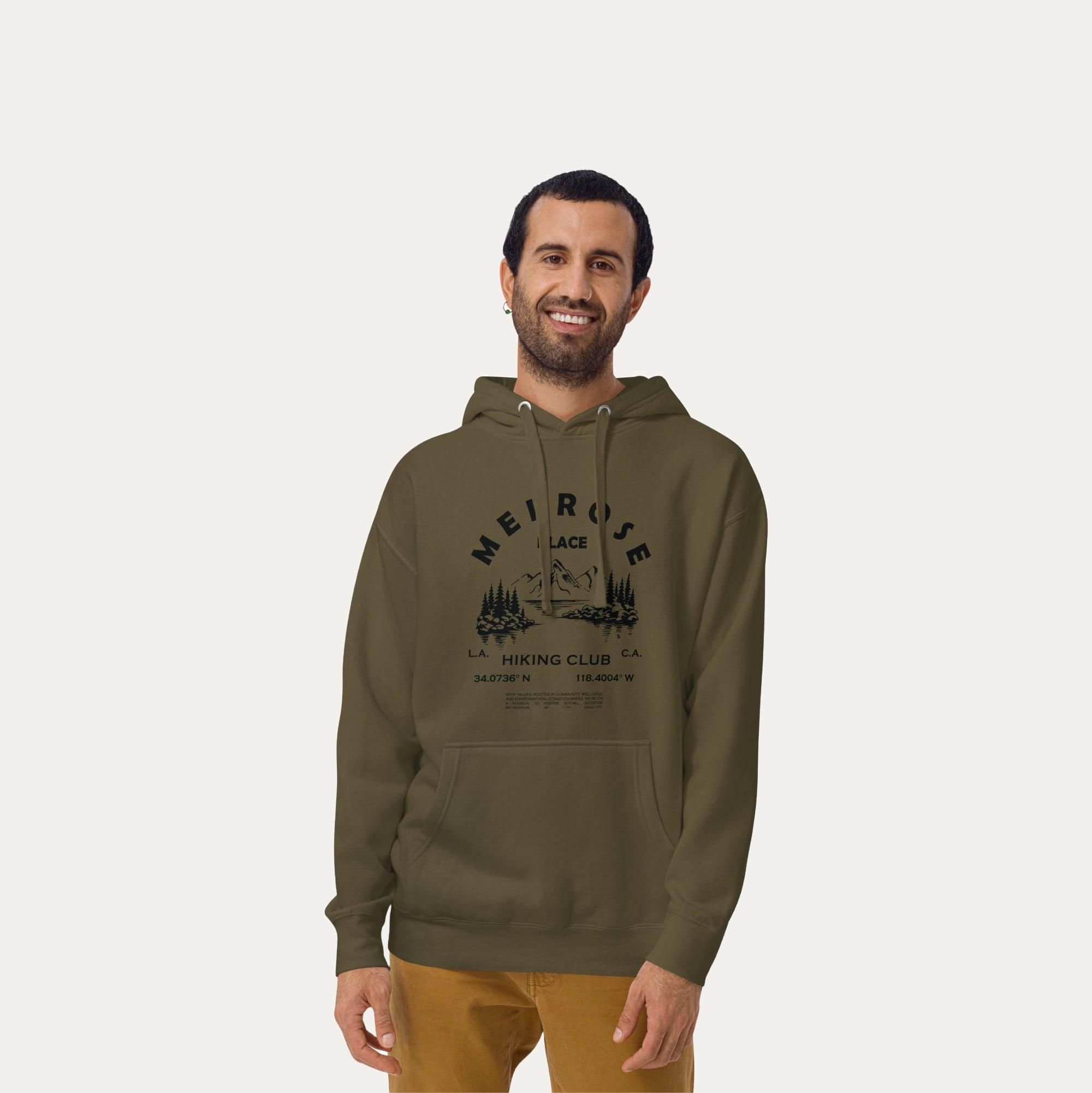 Melrose Place Hiking Graphic Hoodie Male Product Image