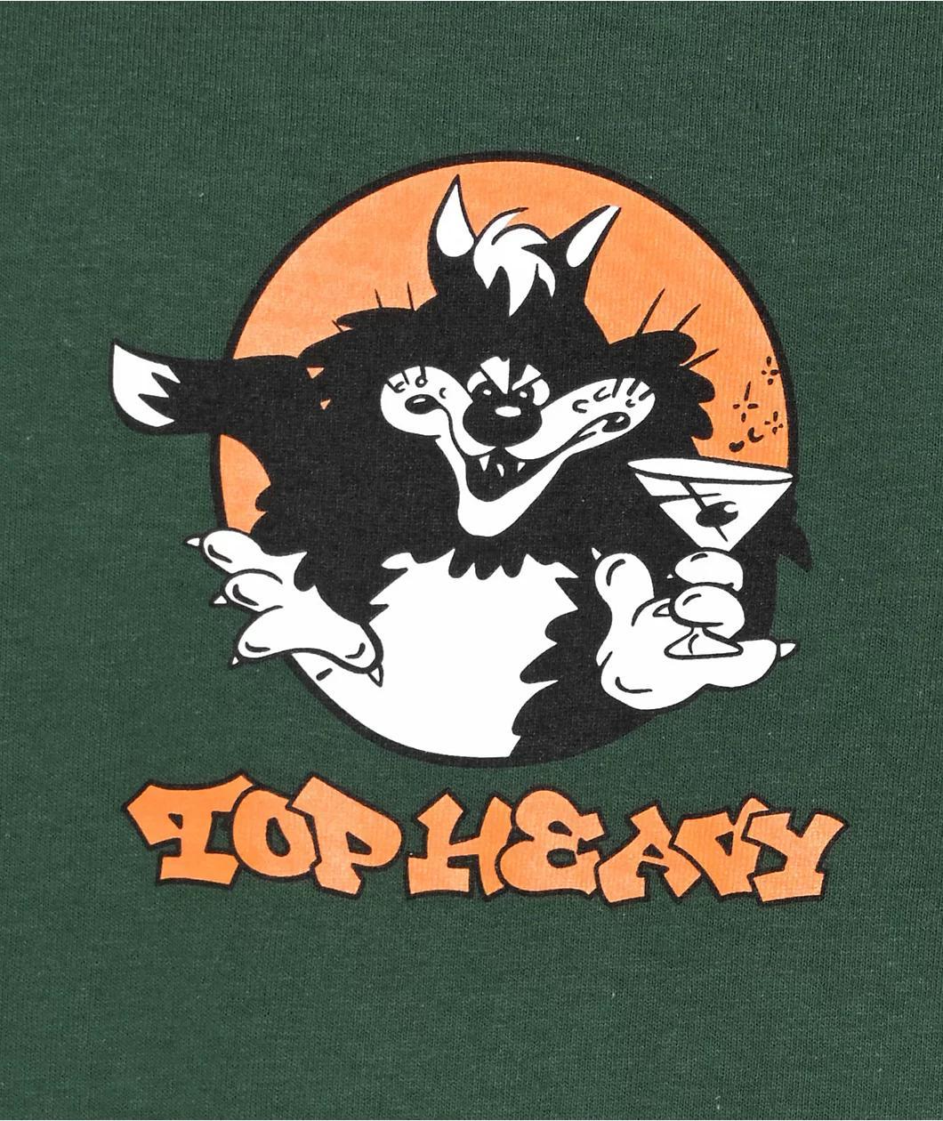 Top Heavy Martin Forest Green T-Shirt Product Image