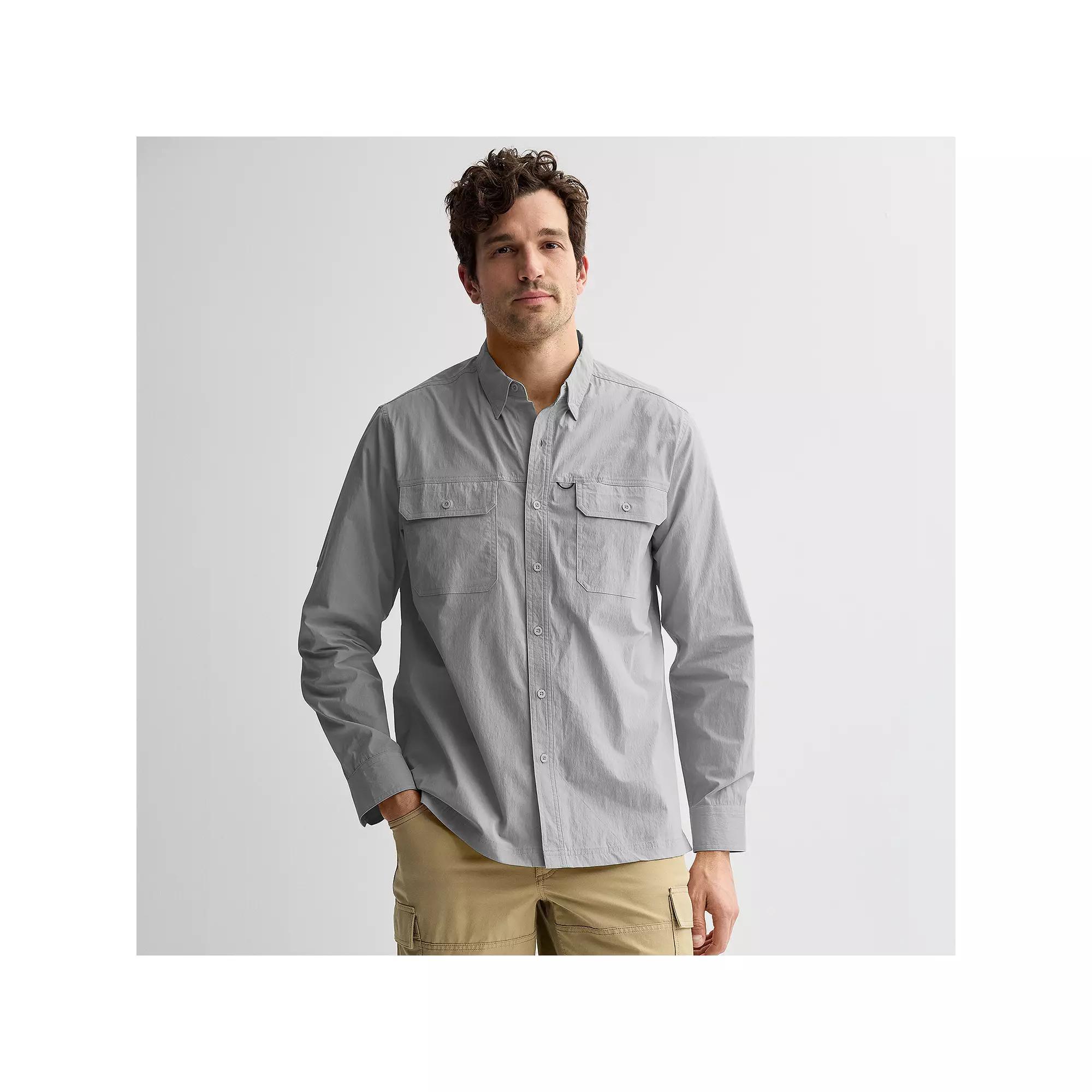 Men's Sonoma Goods For Life® UPF-40 Long Sleeve Outdoor Shirt,  Product Image