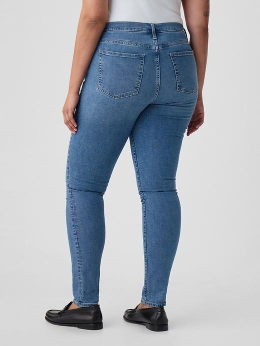 Mid Rise True Skinny Jeans Product Image