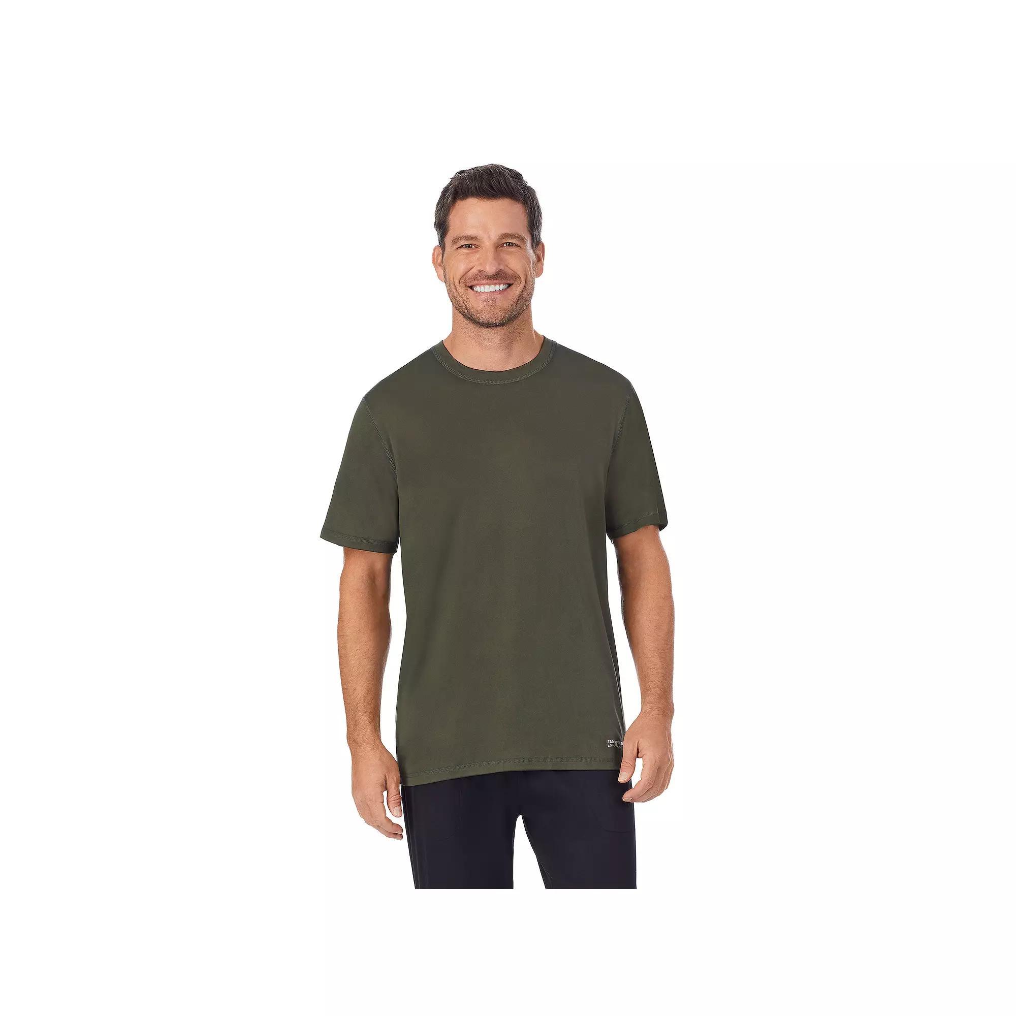 Men's Cuddl Duds® Far-Infrared Enhance Pajama Crewneck Tee,  Product Image