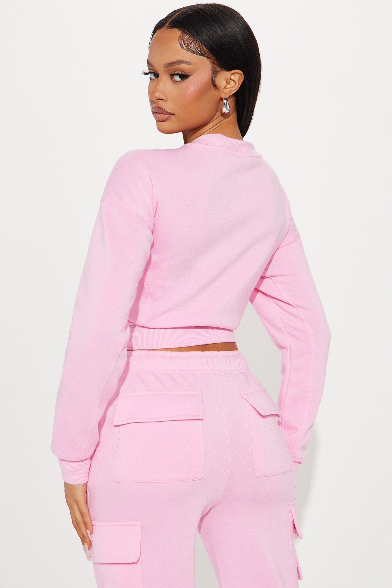 Anais Lounge Sweatshirt - Pink Product Image