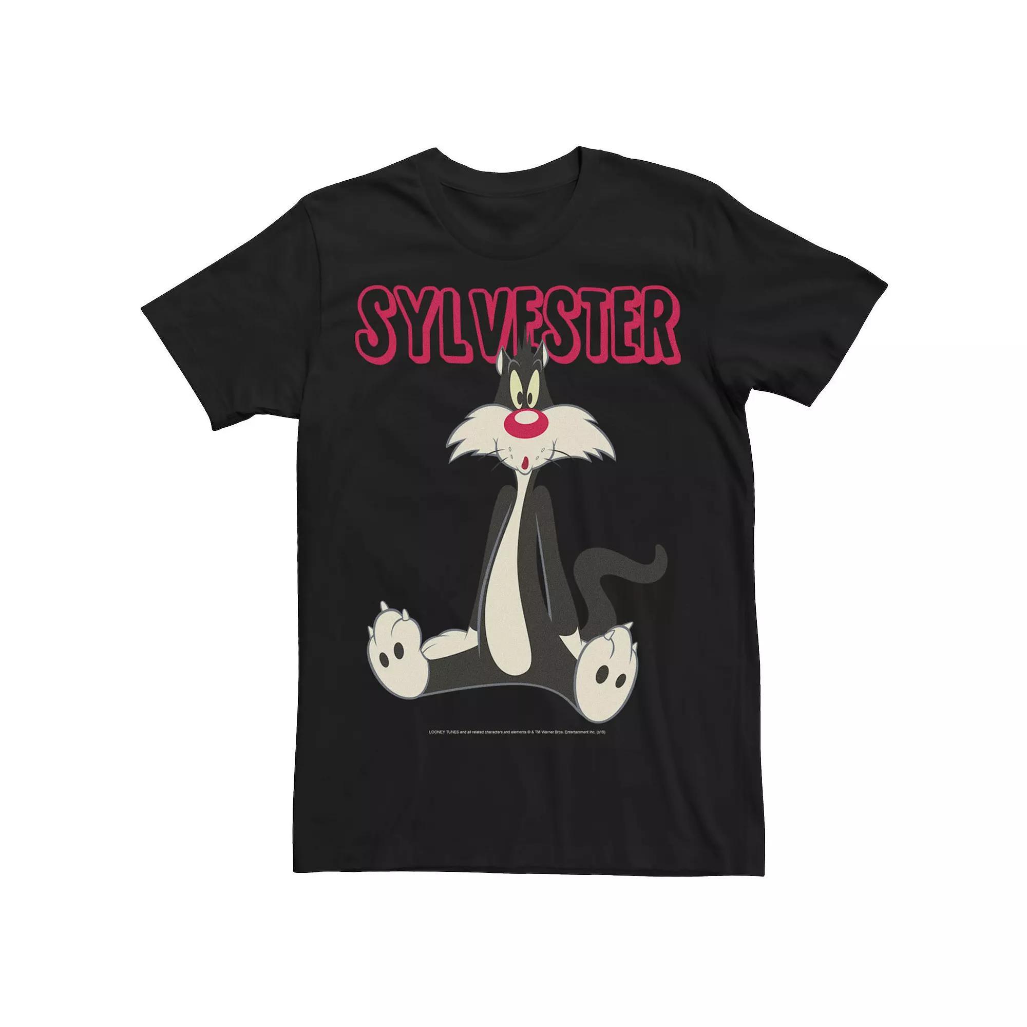 Men's Looney Tunes Sylvester Portrait Tee,  Product Image