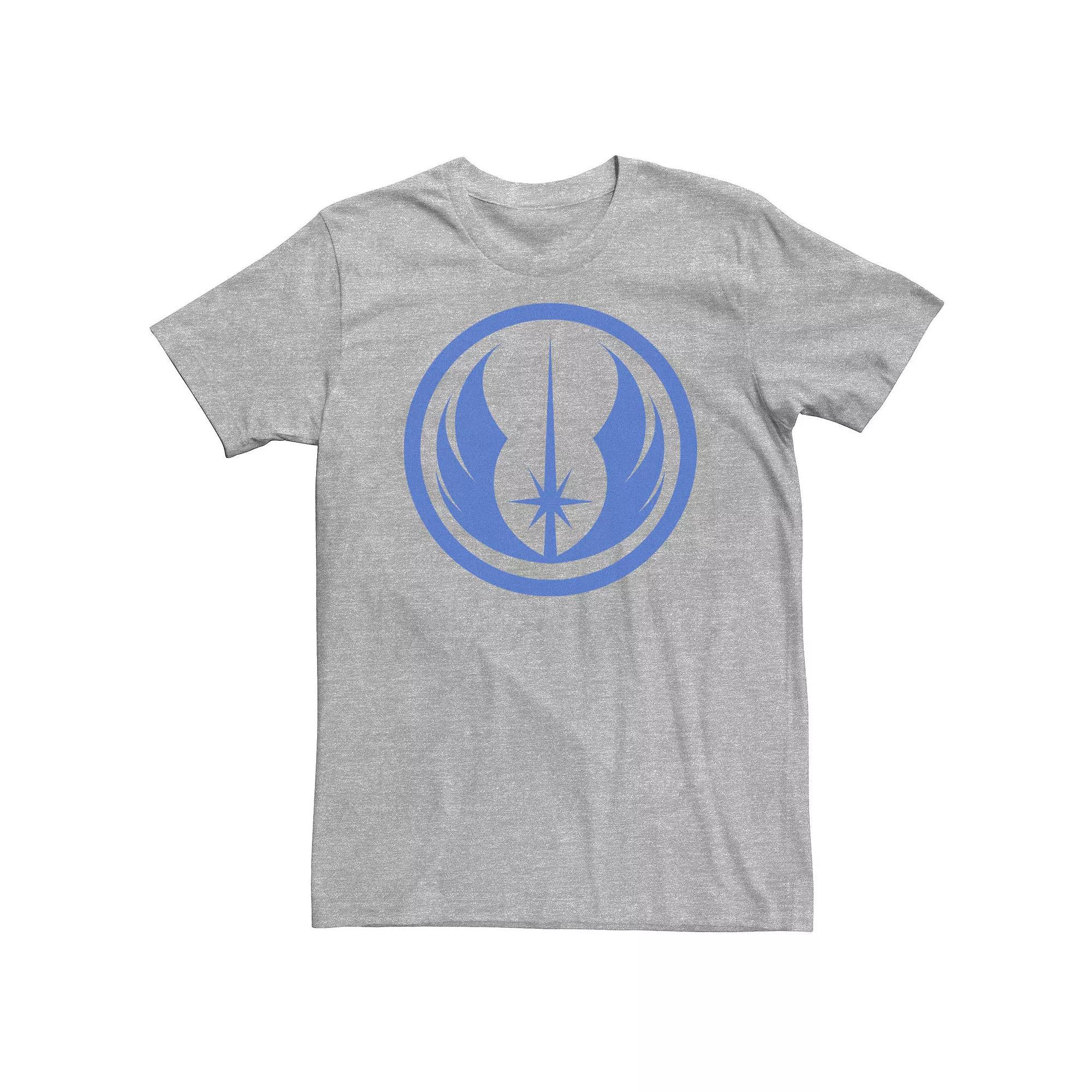 Big & Tall Star Wars Jedi Order Left Chest Tee, Men's, Size: XXL Tall, Athletic Grey Product Image