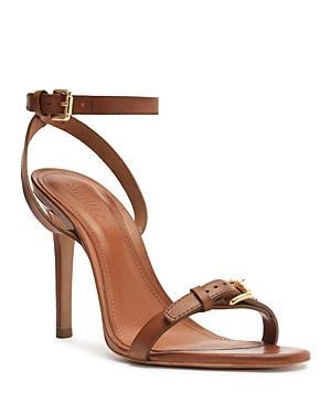 Schutz Womens Aurora Buckled High Heel Sandals Product Image