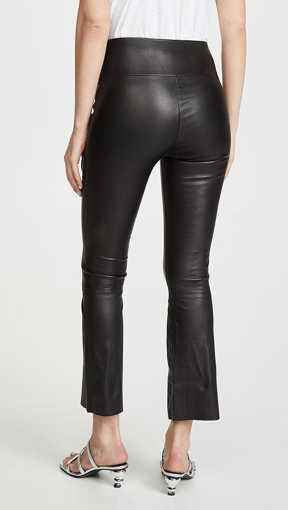 SPRWMN Leather Crop Flare Leggings | Shopbop Product Image