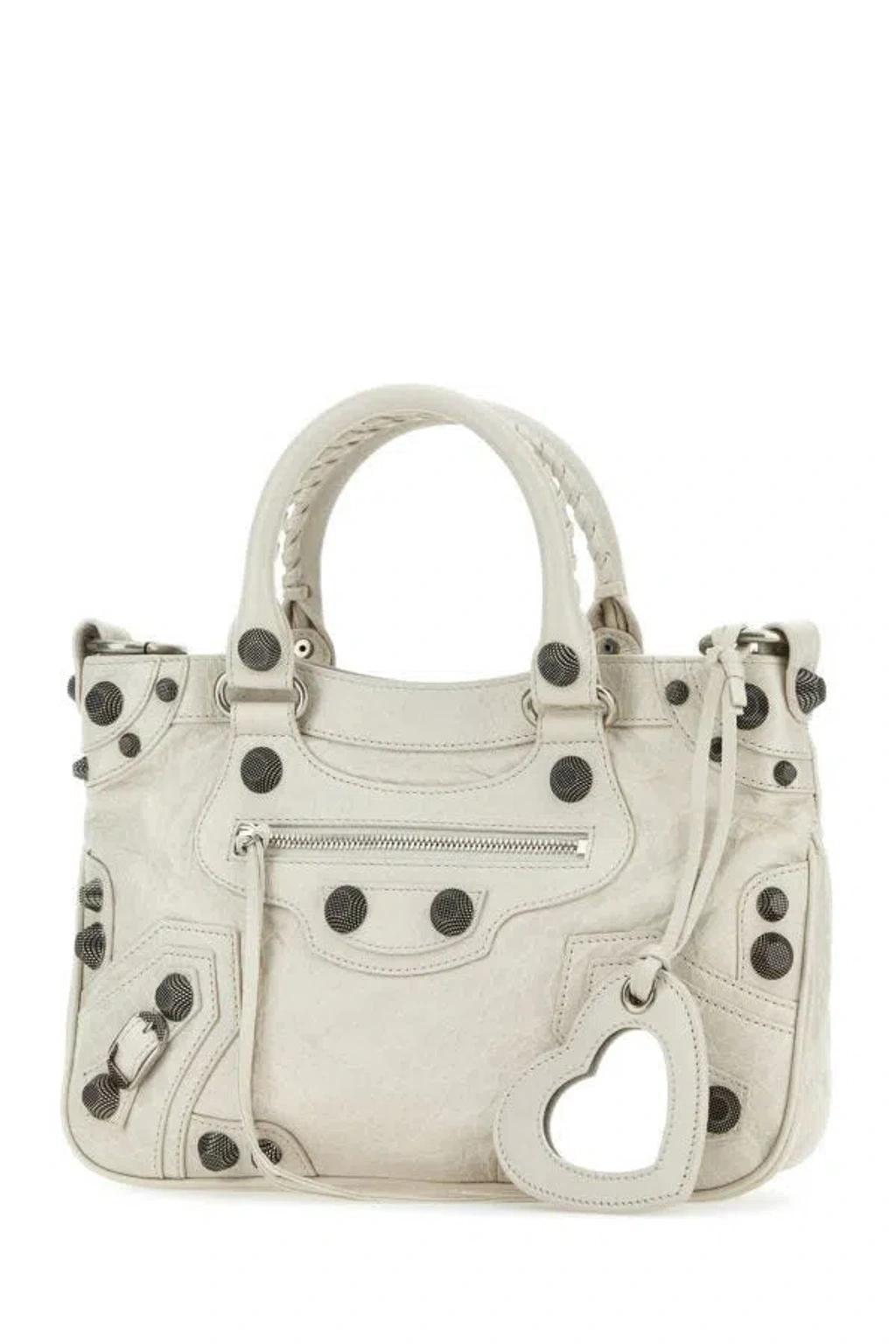 BALENCIAGA Woman Borsa In White Product Image