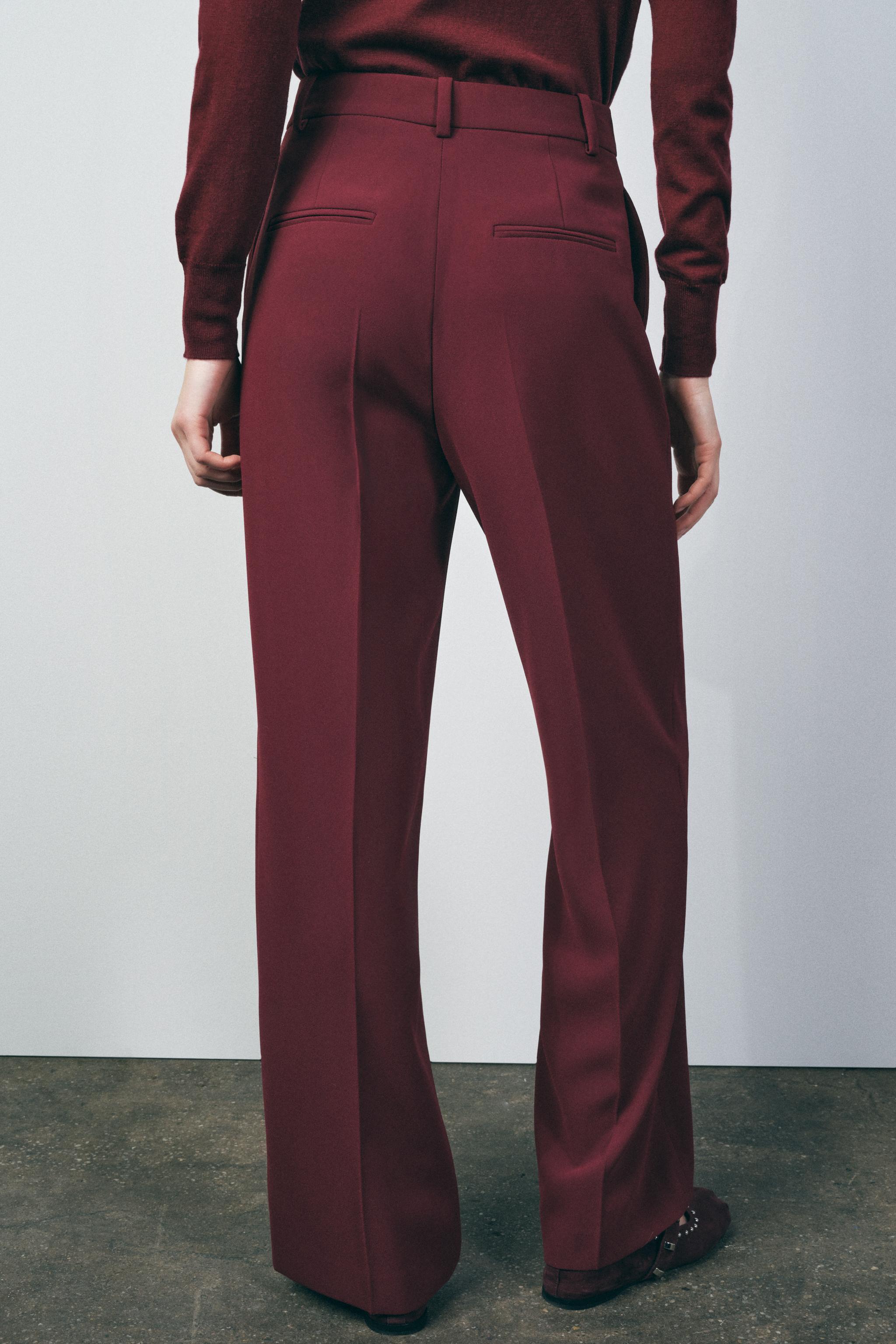 PANTS WITH A HIGH WAIST ZW COLLECTION Product Image