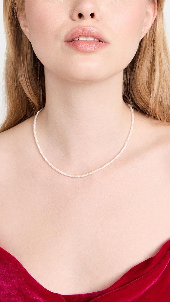 SHASHI 14k Aisha Pearl Necklace | Shopbop Product Image