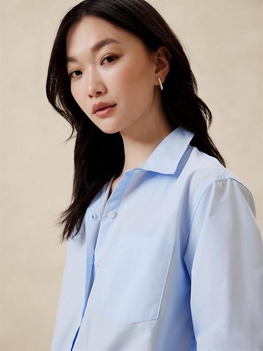 Classic Linen-Blend Shirt Product Image