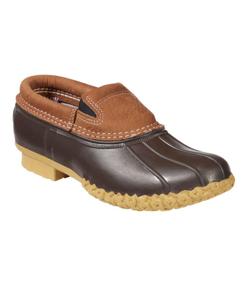 
                            
                                
                                    
                                
                            Men's Bean Boots, Slip-On Rubber Mocs
                         Product Image