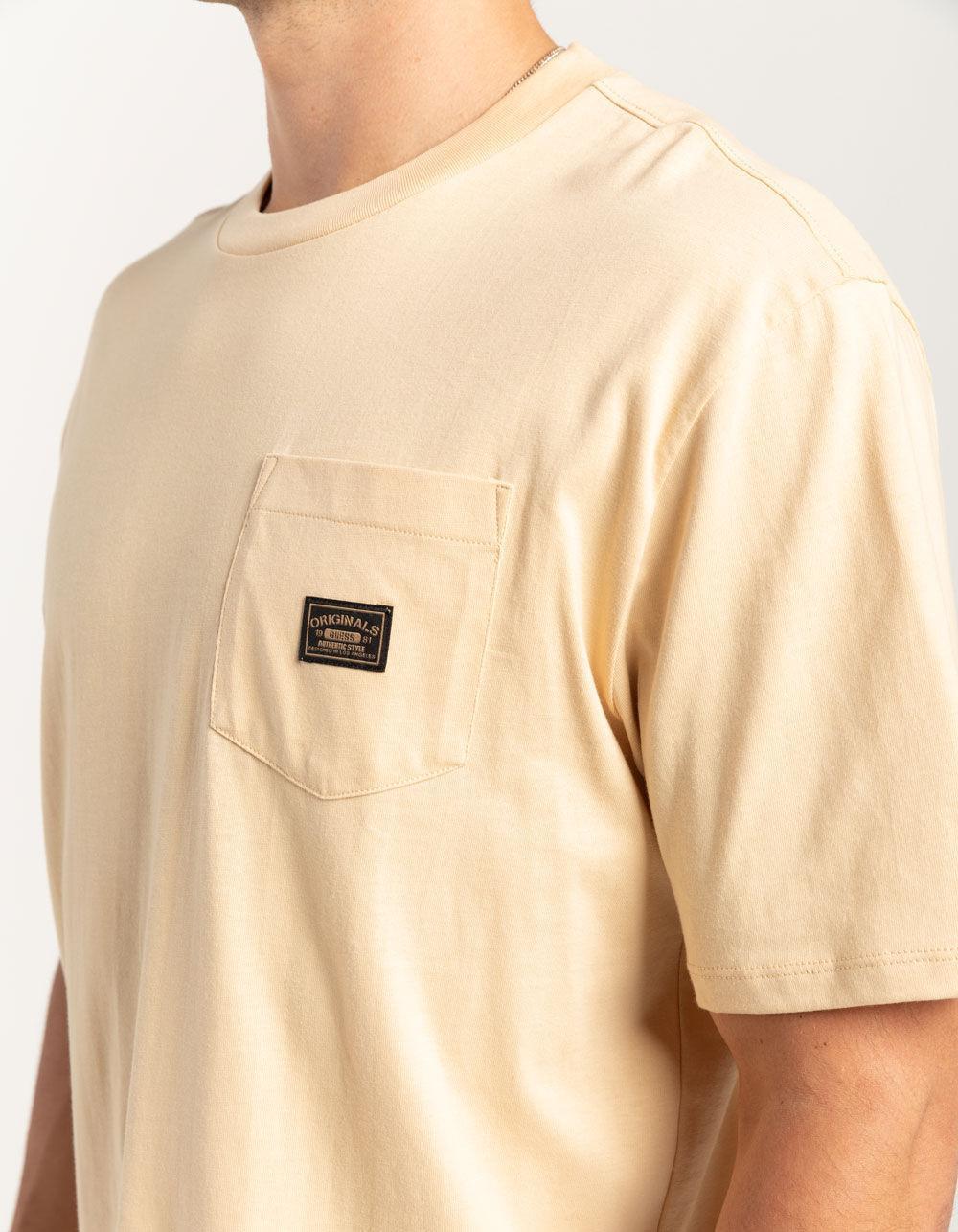 GUESS ORIGINALS Eco Label Mens Pocket Tee Product Image